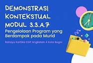 Demonstrasi Kontekstual Modul 3.3 Anyflip